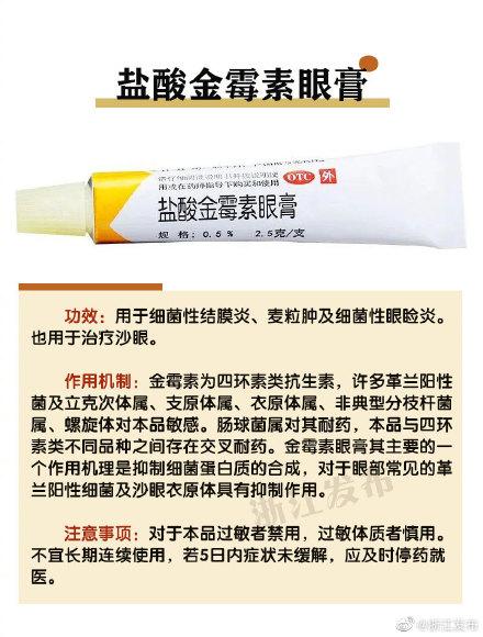金霉素软膏，金霉素软膏和金霉素眼膏的作用和功效